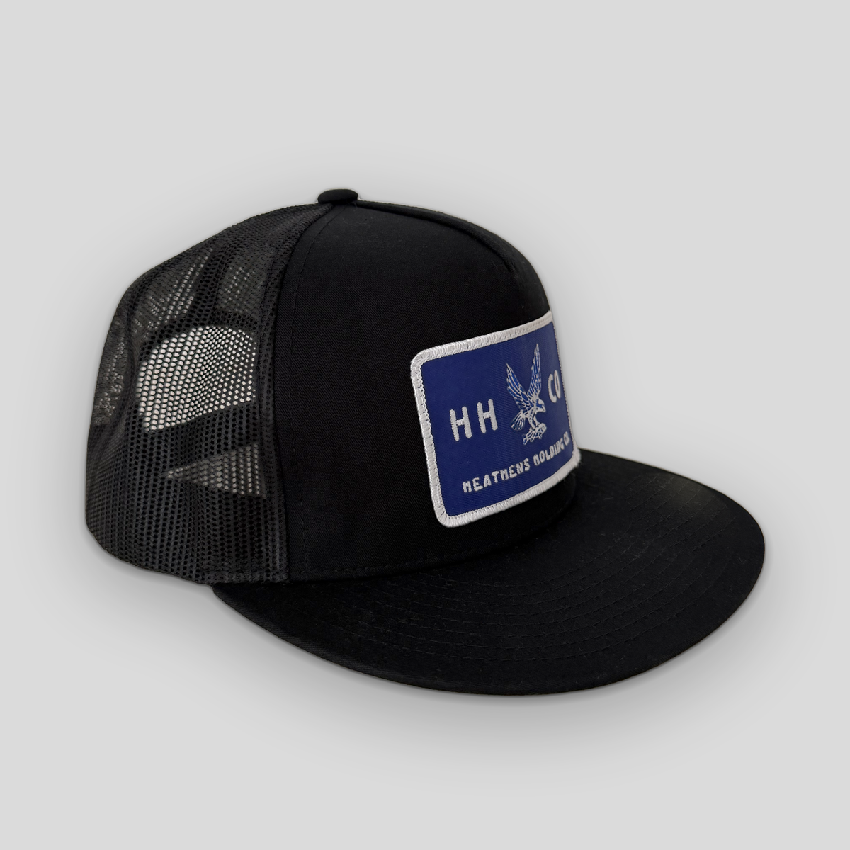 Osprey Patch Mesh Snapback - Black/Blue/White