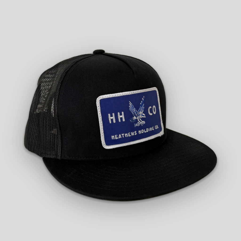 Osprey Patch Mesh Snapback - Black/Blue/White