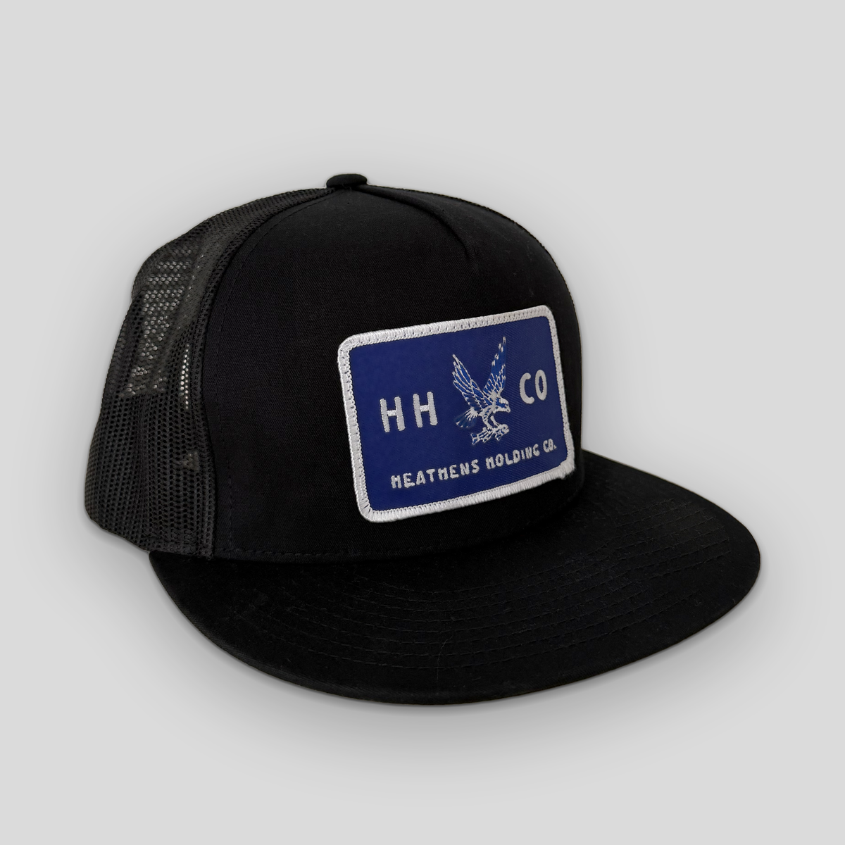 Osprey Patch Mesh Snapback - Black/Blue/White