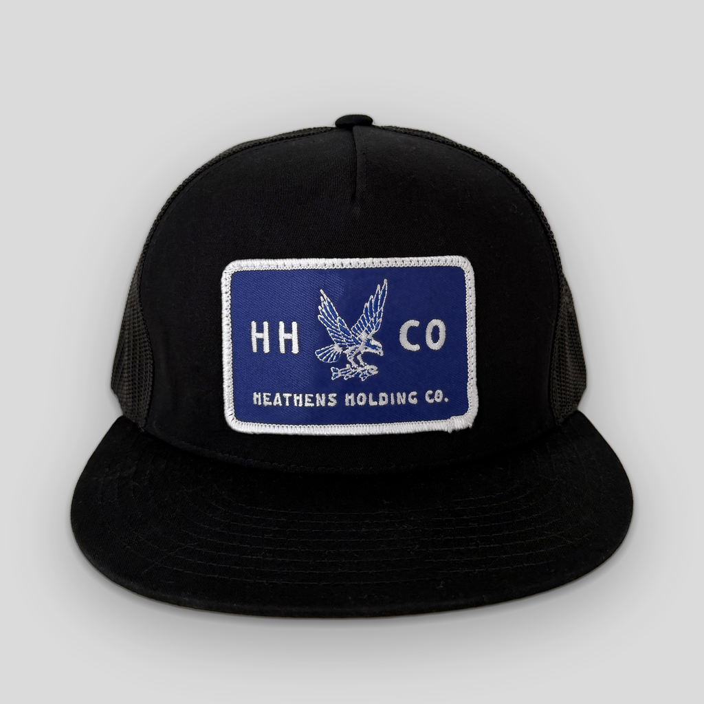 Osprey Patch Mesh Snapback - Black/Blue/White