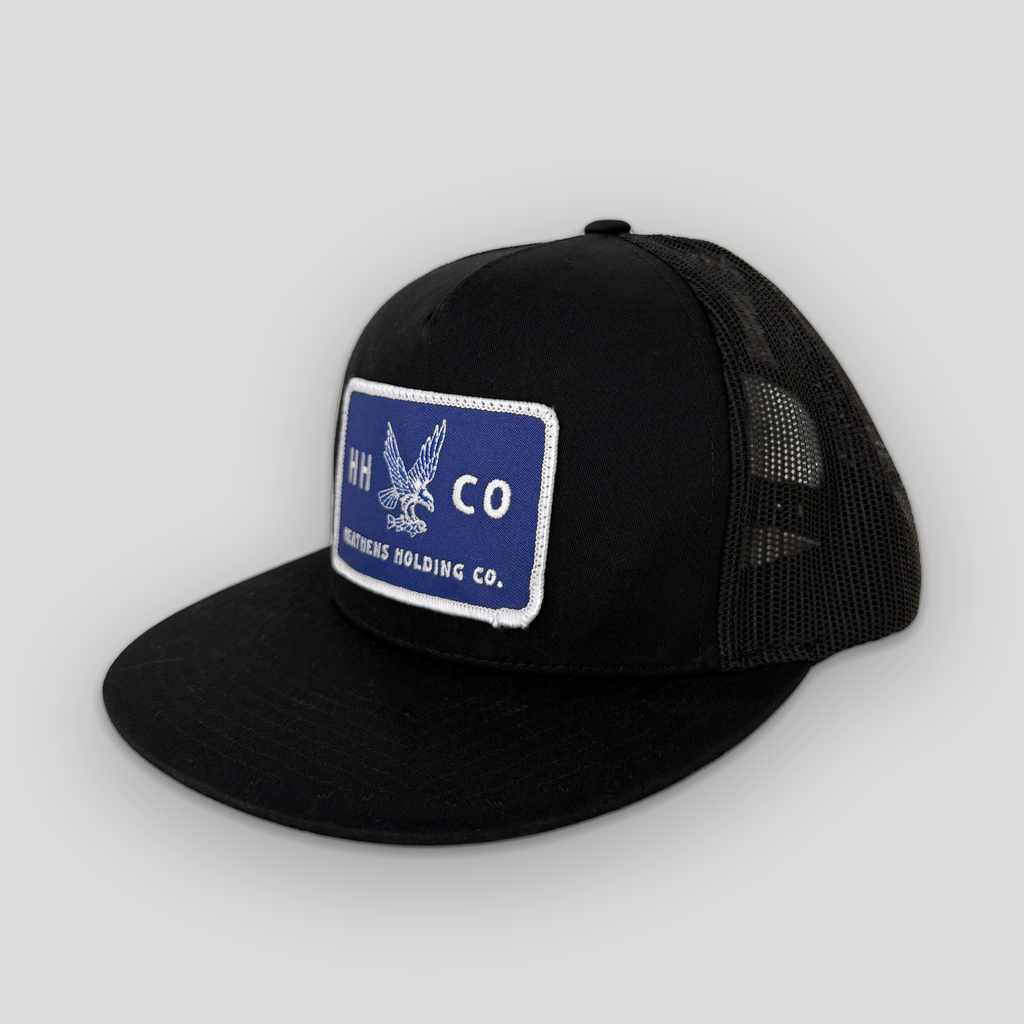 Osprey Patch Mesh Snapback - Black/Blue/White