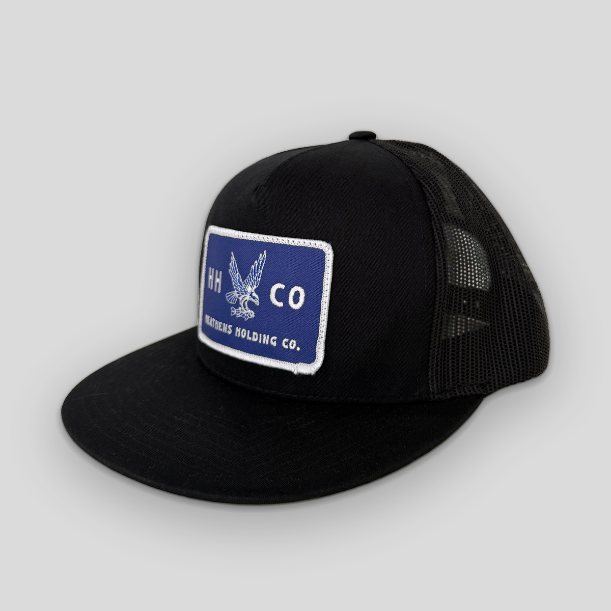 Osprey Patch Mesh Snapback - Black/Blue/White