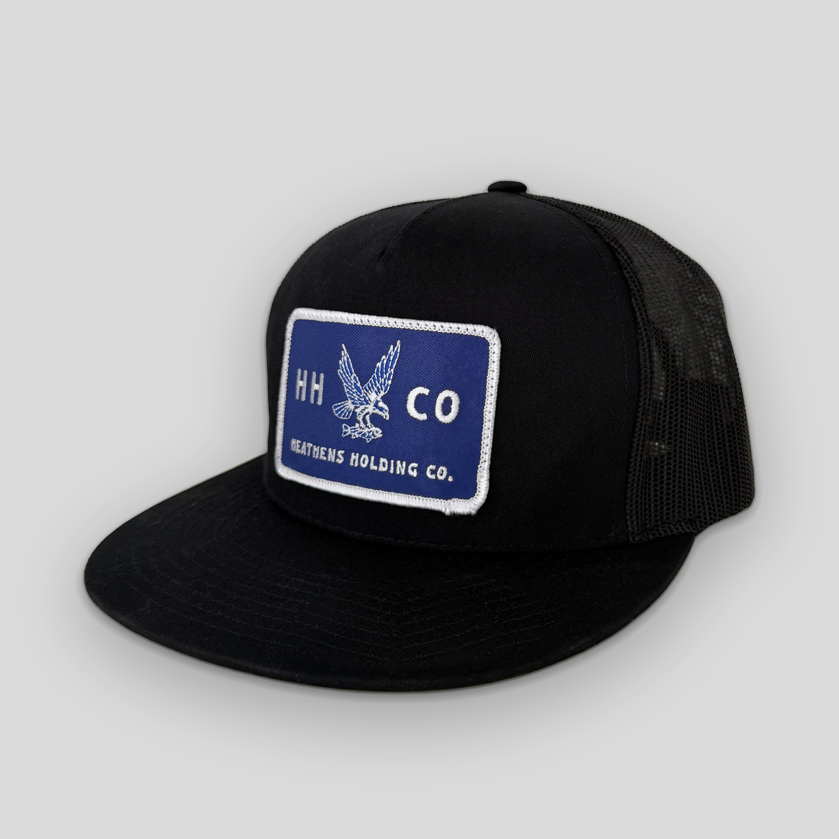 Osprey Patch Mesh Snapback - Black/Blue/White