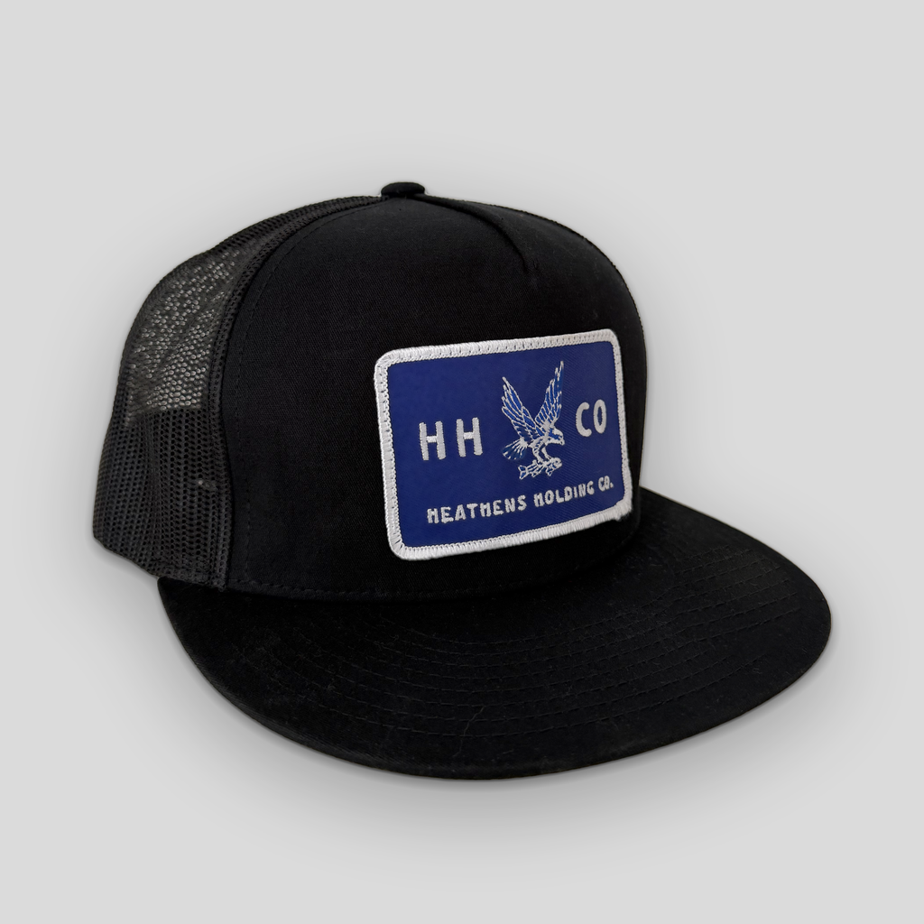 Osprey Patch Mesh Snapback - Black/Blue/White