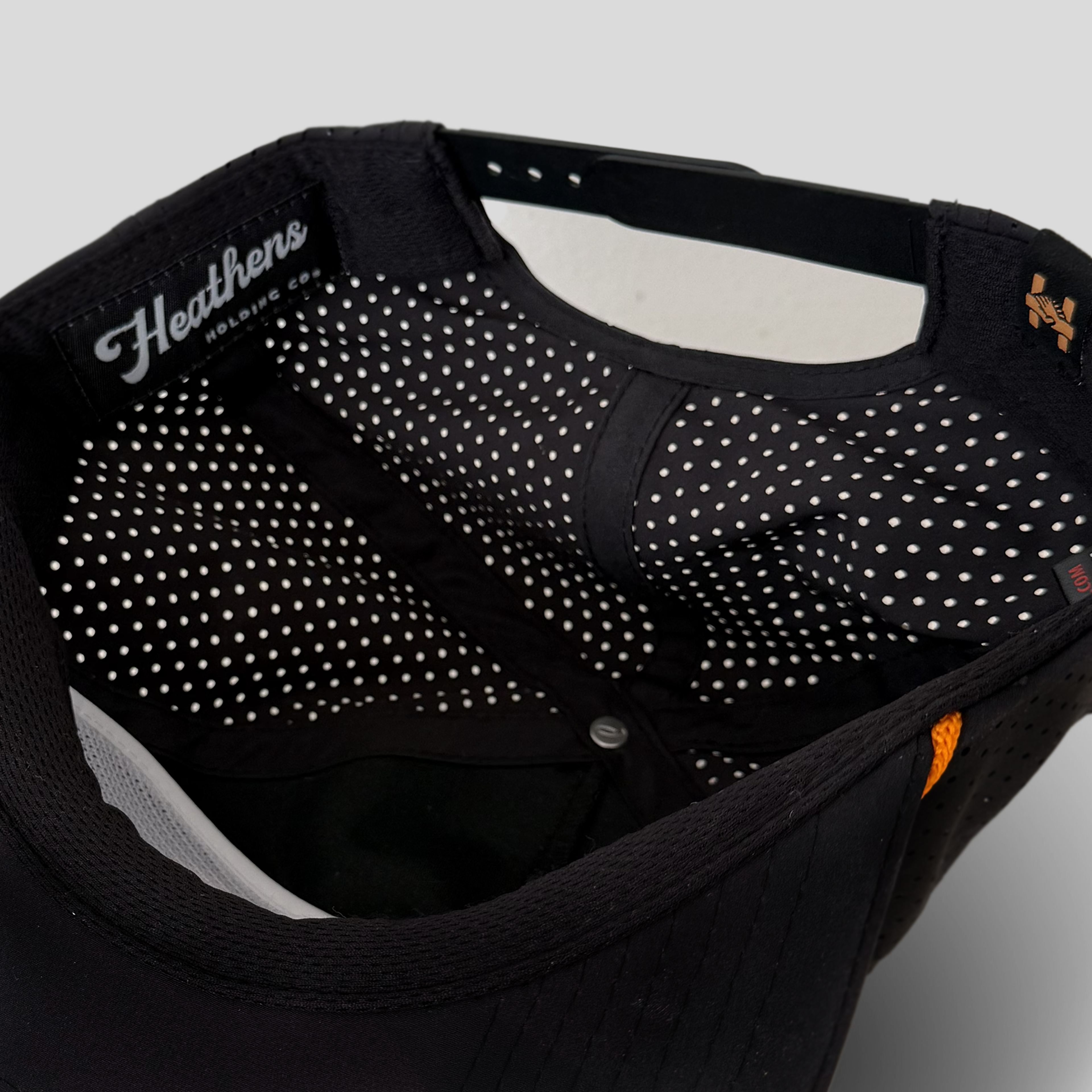 Scripture Snapback - Black/Orange