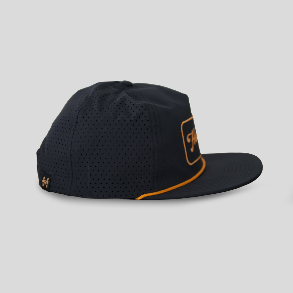 Scripture Snapback - Black/Orange