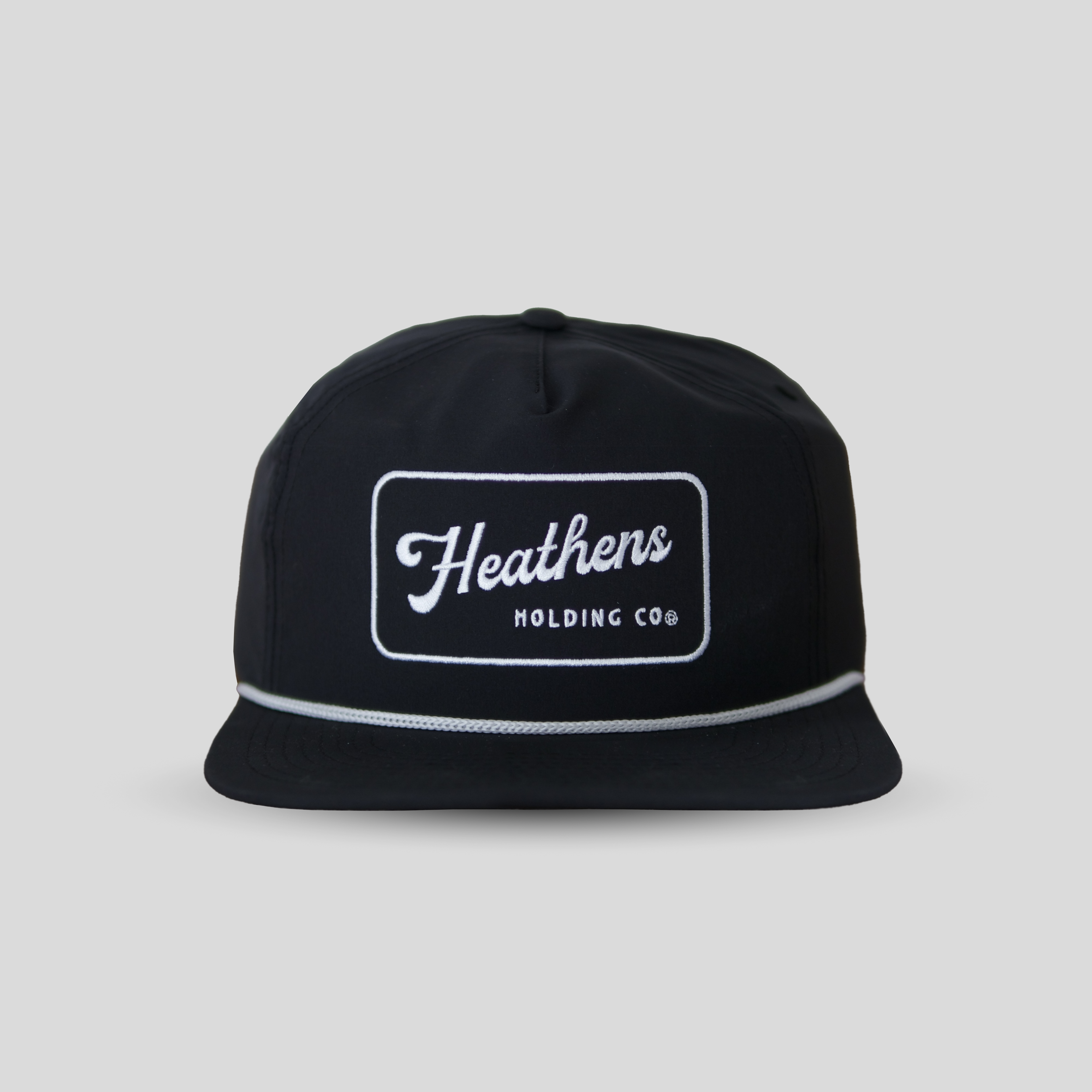 Scripture Snapback - Black/White